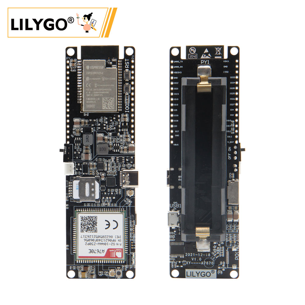 Esp32 Uart Module - LILYGO® TTGO T-A7670G/E/SA R2 4G modulo