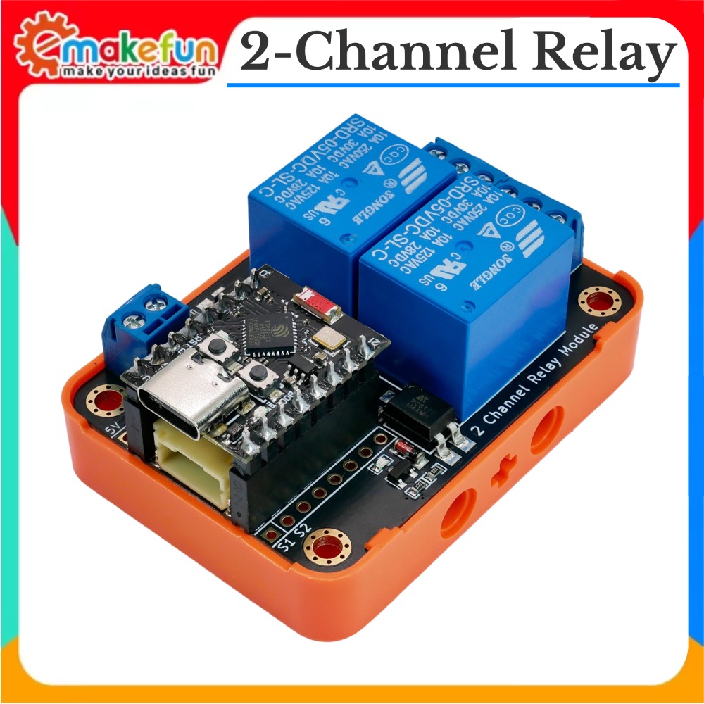 Esp32 Uart Module - Modulo Relè a 2 Canali, Ingresso