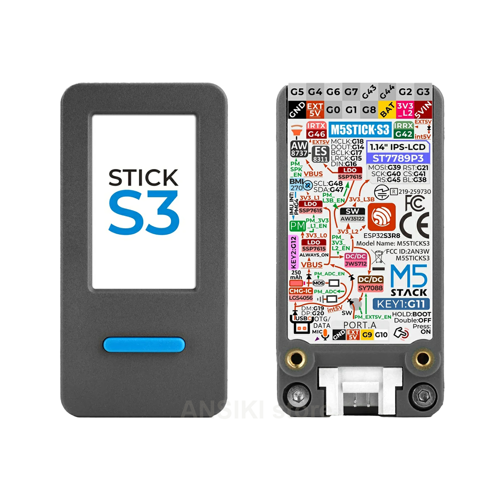 Esp32 S3 - M5Stack M5StickS3 ESP32-S3 Kit di Sviluppo