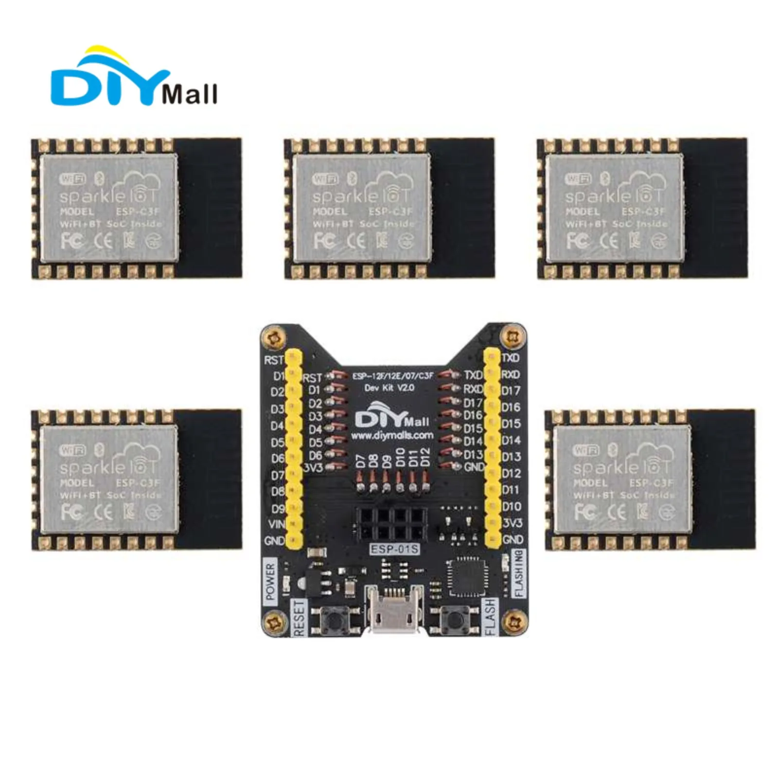 Modulo WiFi+BT ESP32-C3F Proce - Esp8266 recensione e prezzo