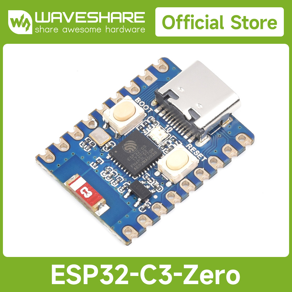 Waveshare ESP32-C3 Zero Mini S - Esp32 Development Board recensione e prezzo